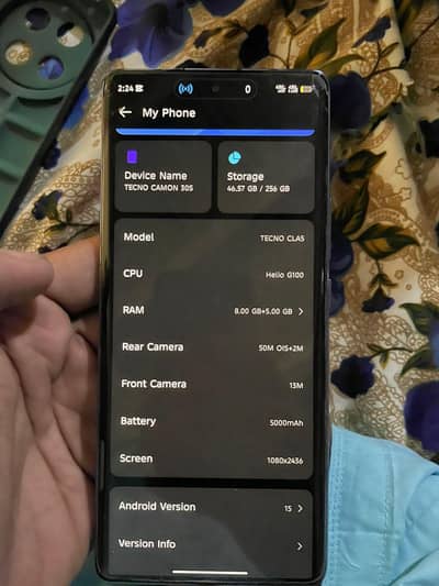 tecno camon 30s   03101383696