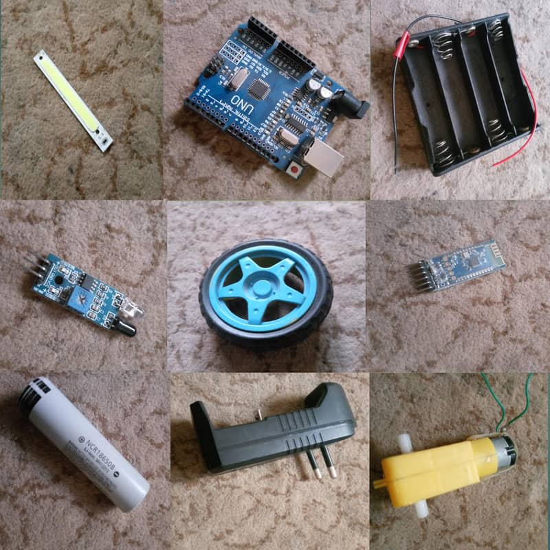 All robotics components 0