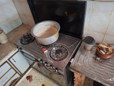 COOKING RANGE OWEN  gas& electric