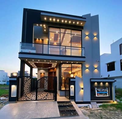 Brand New Almost 5 Marla Modern House In DHA 9 TOWN FOR RENT