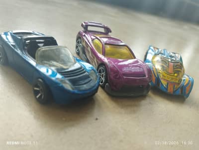 Hot Wheels Original Cars – Set of 3 – Good Condition