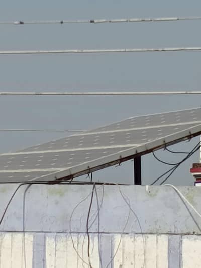 4 solar panel stand wire