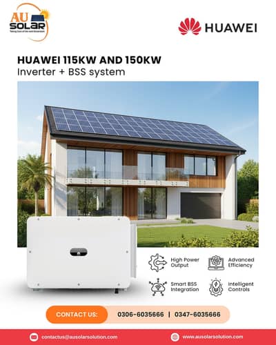 HUAWEI 115KW AND 150KW | Huawei inverters solar inverters Soluna