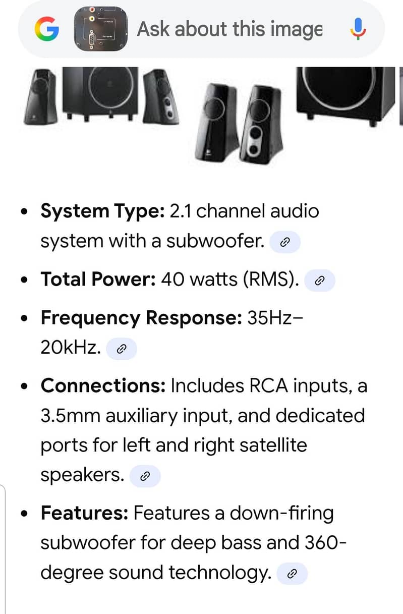 Logitech Subwoofer 9