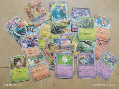 49 Pokémon Replica Cards – GX / V Cards – Kids Collection