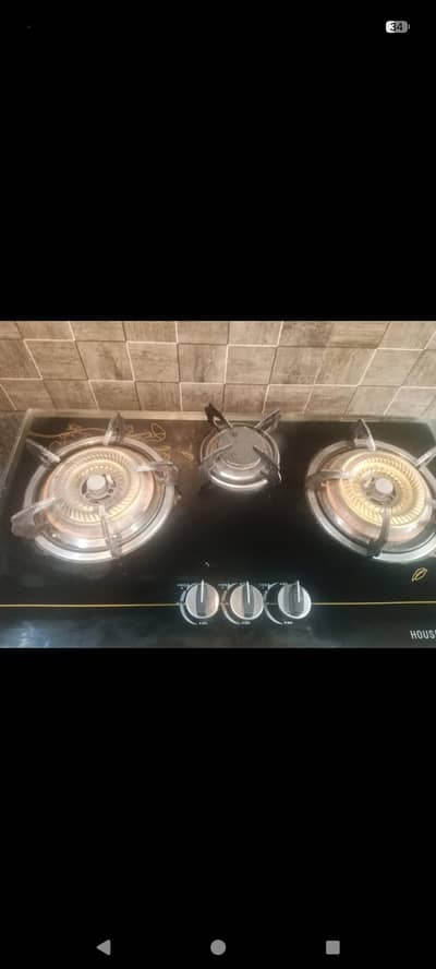 Kitchen glass stove in good condition