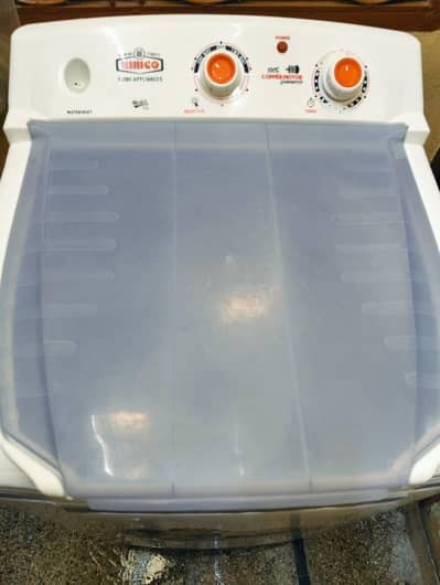 neat and clean 1 year used big tub machine