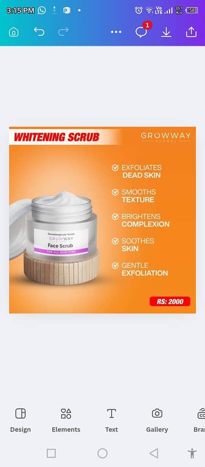 face scrub use it for an extraordinary result