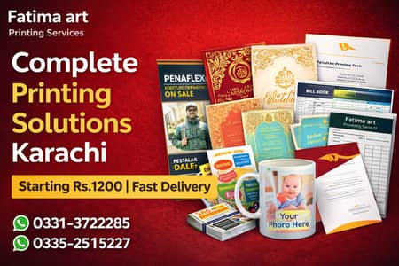 Professional Printing Services in Karachi _ Fast Delievery