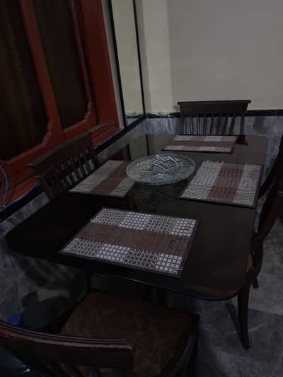 Dining table with 4 chairs