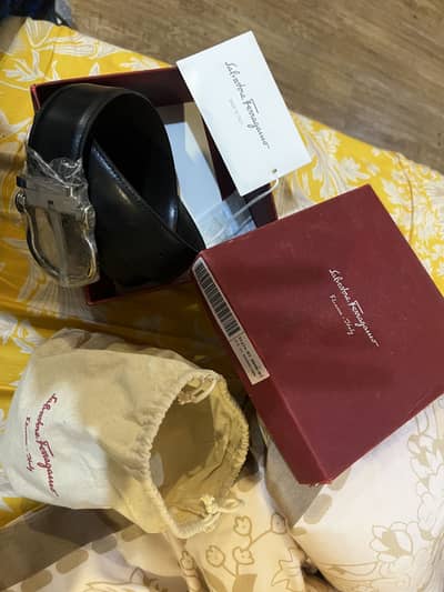 SALVATORE FERRAGAMO BLACK BELT