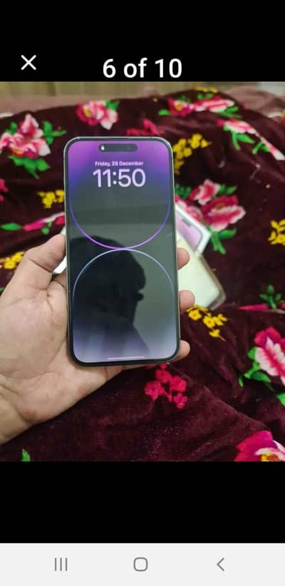 I phone 14 pro  Max  non pta  factory unlock  dual physical sims
