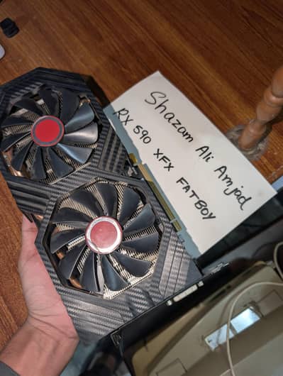 Graphic Card AMD Radeon RX 590 XFX Fatboy edition for sale