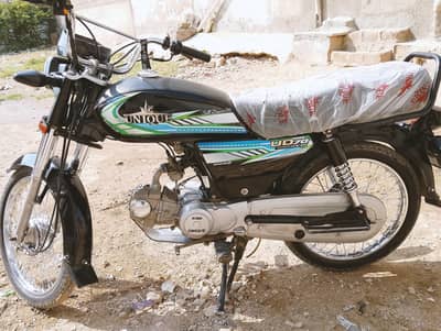 unique 70 bike engine waghera pack h 10/10 condition