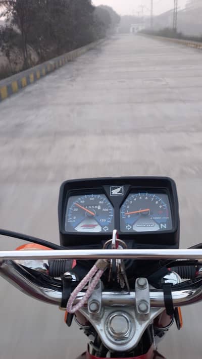 Honda125 2023model new condition rabta nmbr 03094645848