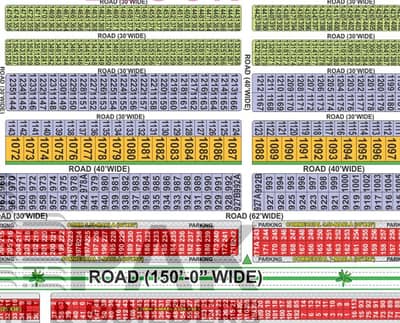 1 Kanal Residential (Transfer free) Plot For Sale In Tulip Extension Block Park View City Lahore