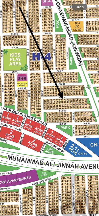 1 Kanal Possession Plot Near Masjid Hamza & Main Boulevard. DHA Multan Sector H