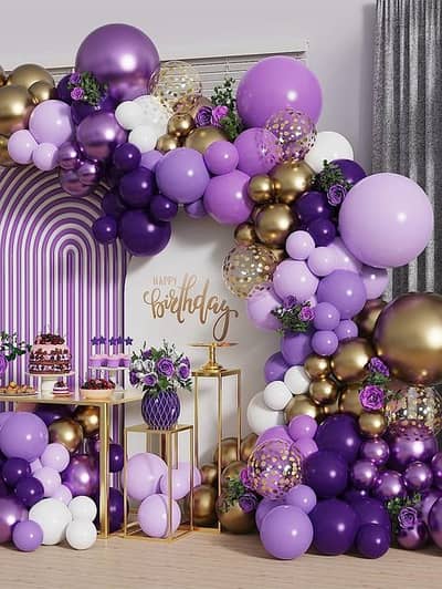 roza kushai decor / ballon decoration / event services / party decor