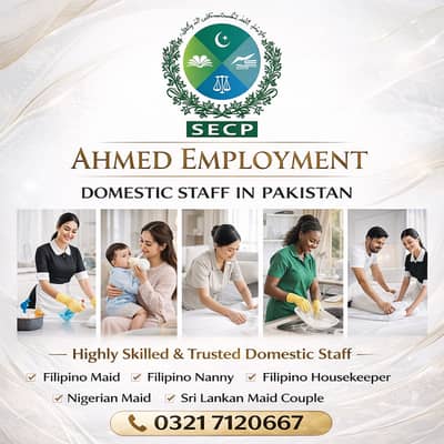 House maid , Filipino Baby Sitter , Chef , Cook , Patient Care , Nurse