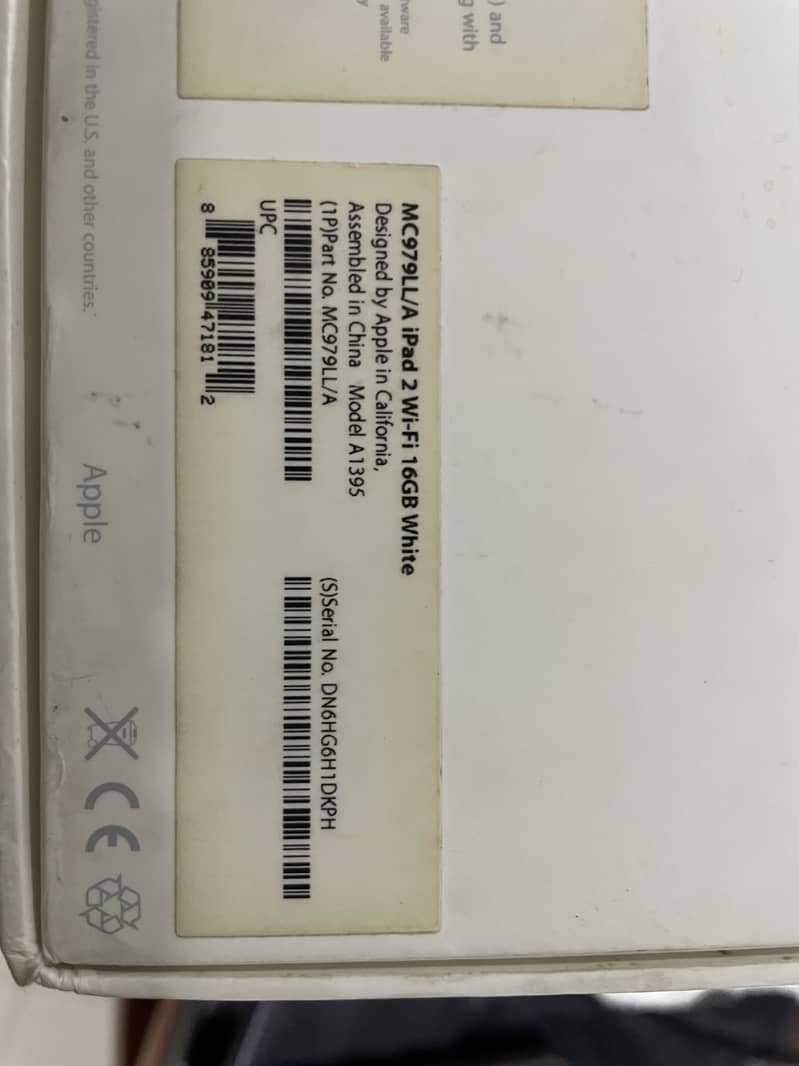 IPad 2 screen panel model MC979LL/A 2