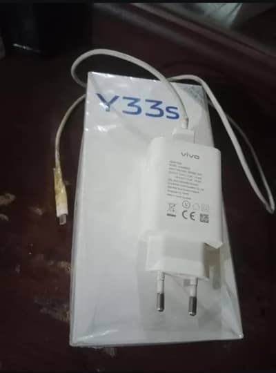vivo y33s with box and charger 8+8 128gb