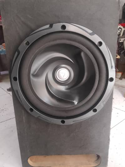 kenwood woofers and amp
