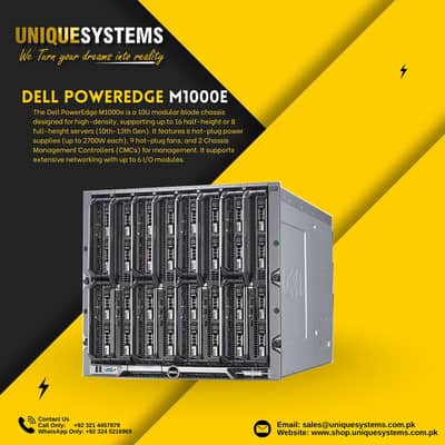 Dell PowerEdge M1000e Server Chassis – Reliable Data Center Hardware