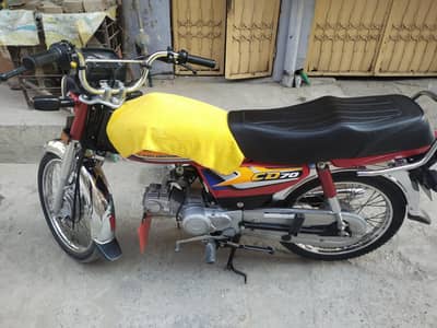 Honda Cd 70 2024 model sticker 2025 model