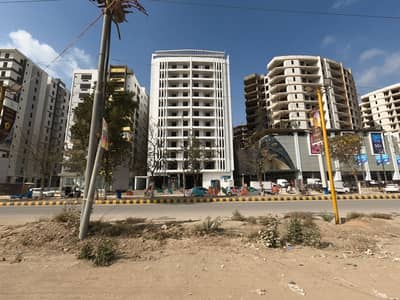 On Booking 4 Bed Drawing Dining Fariha Excellency Jinnah Avenue Flat For Sale