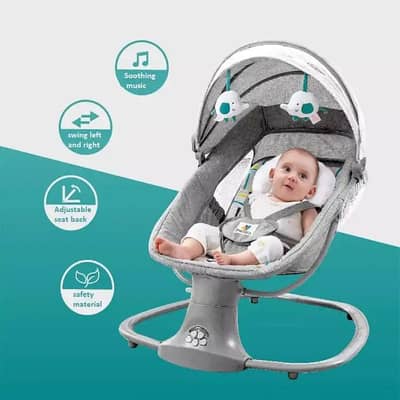 Mastela 3-in-1 Baby Rocker Swing Sleeper (Remote, Bluetooth, Mosquito