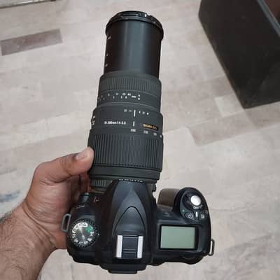 Nikon D50 DSLR Camera with 70-300 mm lens