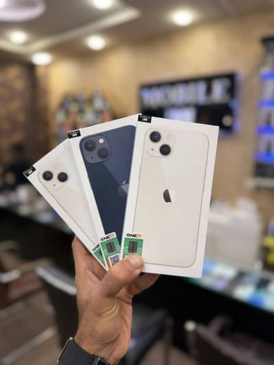 Brand New Box Pack Apple Iphone 13 128GB Gnext Official PTA Approved