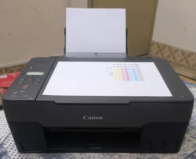 Canon Pixma G3020 3 in 1 Color Wireless Printer-Almost New (Wifi)