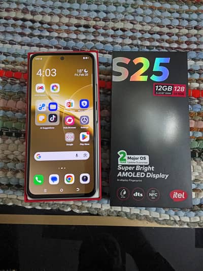 Ital S25 display finger print