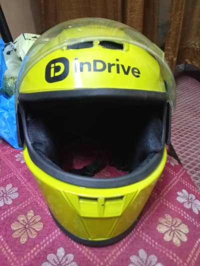 indrive helmet and jacket large size available