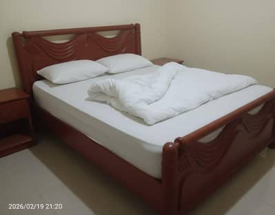 Double Bed original Wooden and strong
