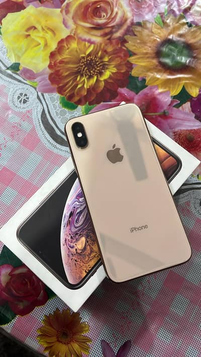 Iphone Xs non pta golden colour with box