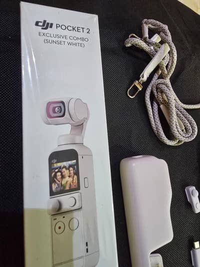 DJI OSMO POCKET 2 - SPECIAL EDITION - Exclusive  combo - Sunset white