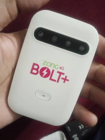 zong device 4g bolt plus latest faster speed