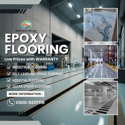 Self-Leveling Epoxy | Industrial Flooring | Hospital Flooring