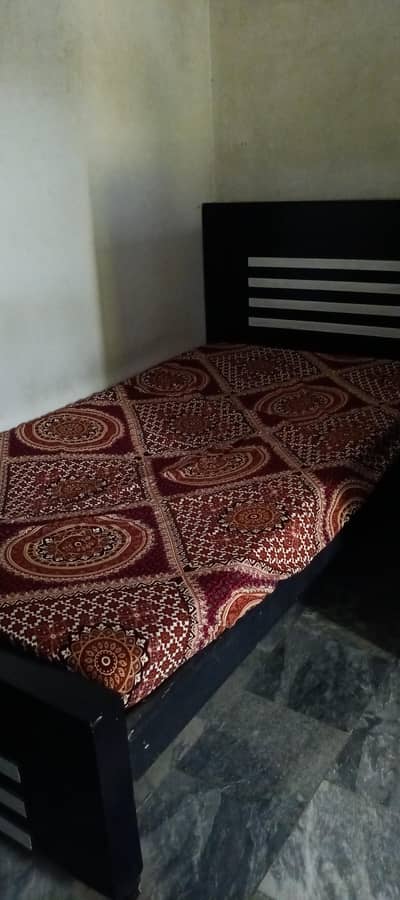 Single Bed with Mattress