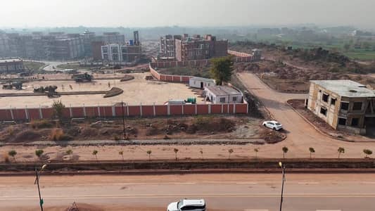 9 Marla Boulevard Plots For Sale Near Urdu University and Danish School