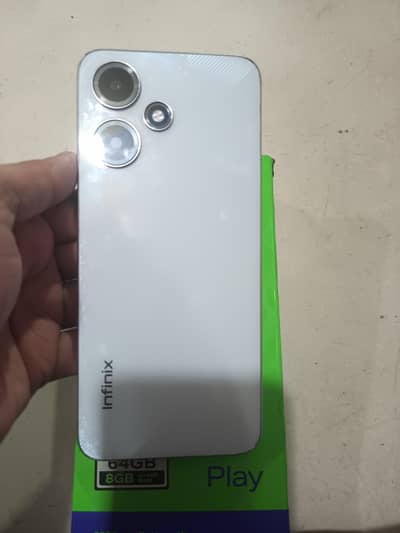 infinix HoT 30 plaY 8GB Ram 64GB All accessories Complete with Box.