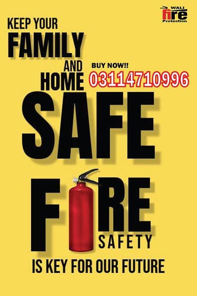 fire safety equipment available all category and home delivery avail