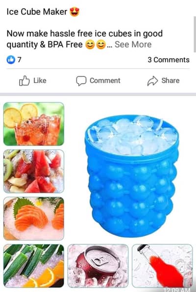 Ice cube maker