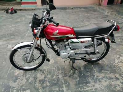 honda 125 CG self start urgent for sale