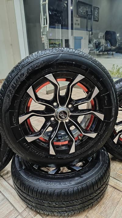 rims tyre 13inch size