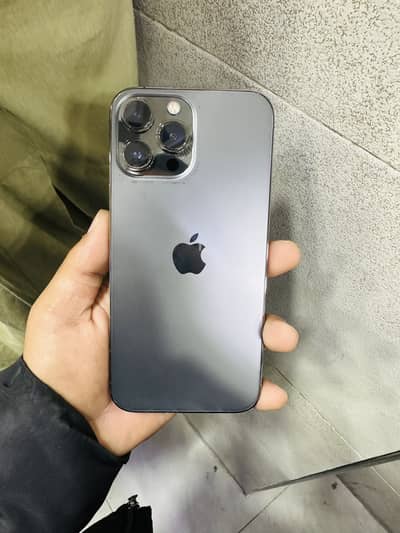 13 pro max gray 256 gb pta approved 95% battery health