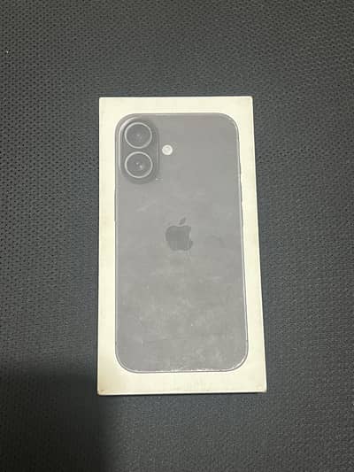 IPHONE 16 BOX PACK SIM LOCKED