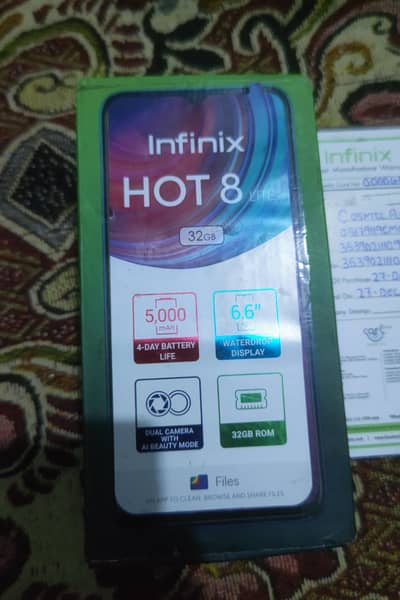 INFINIX HOT 8 LITE